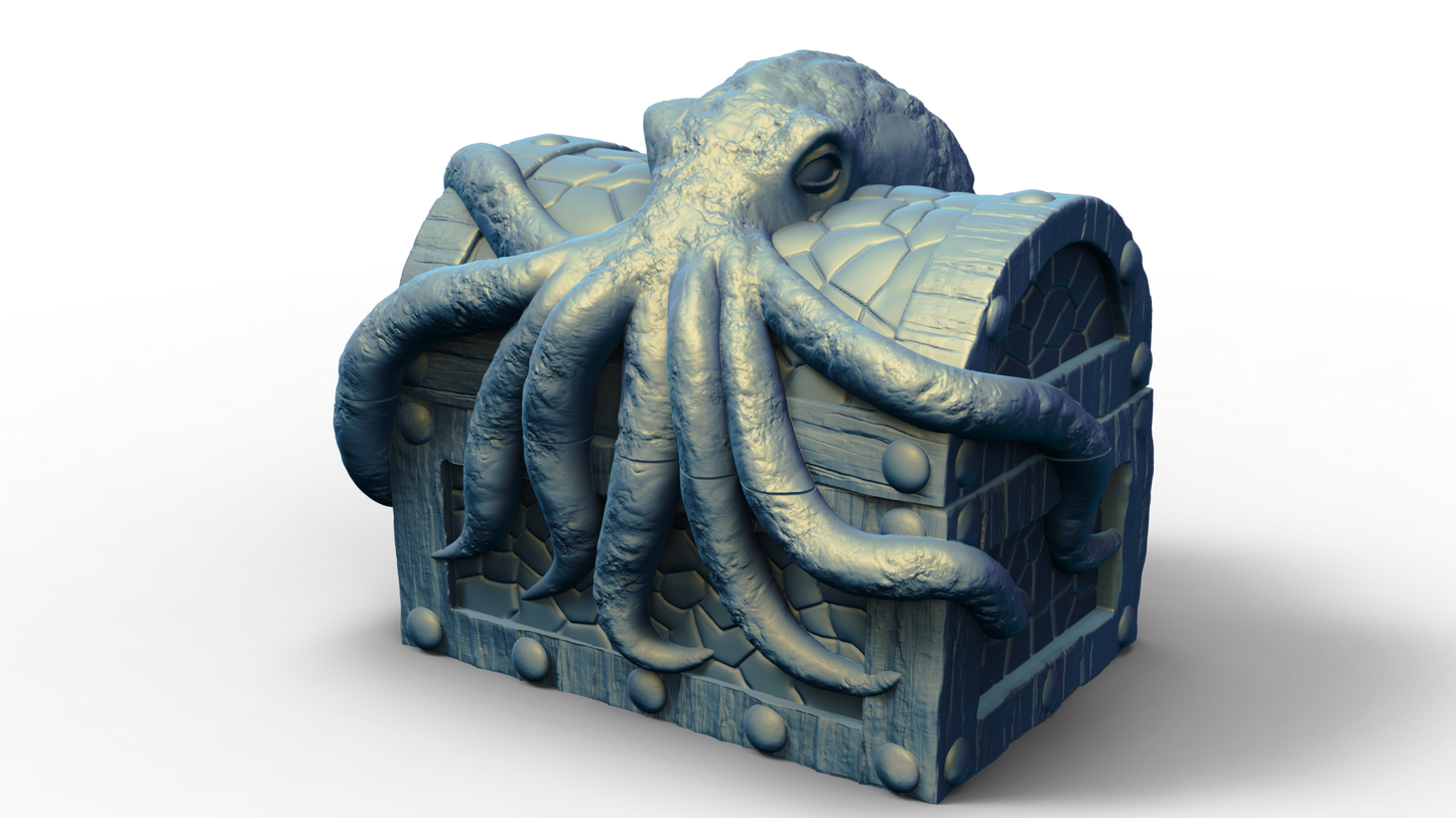 Octopus Dice Box
