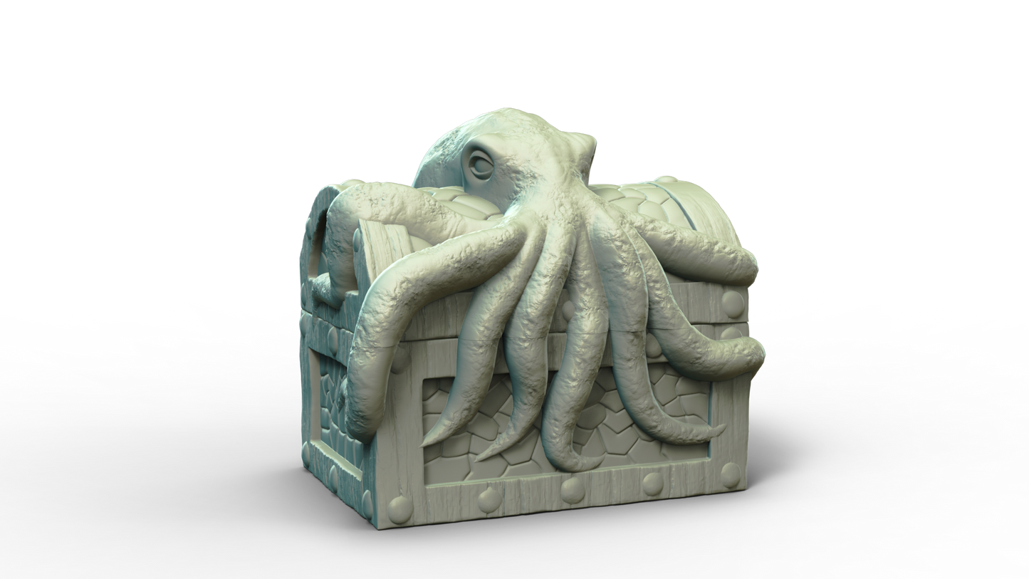 Octopus Dice Box