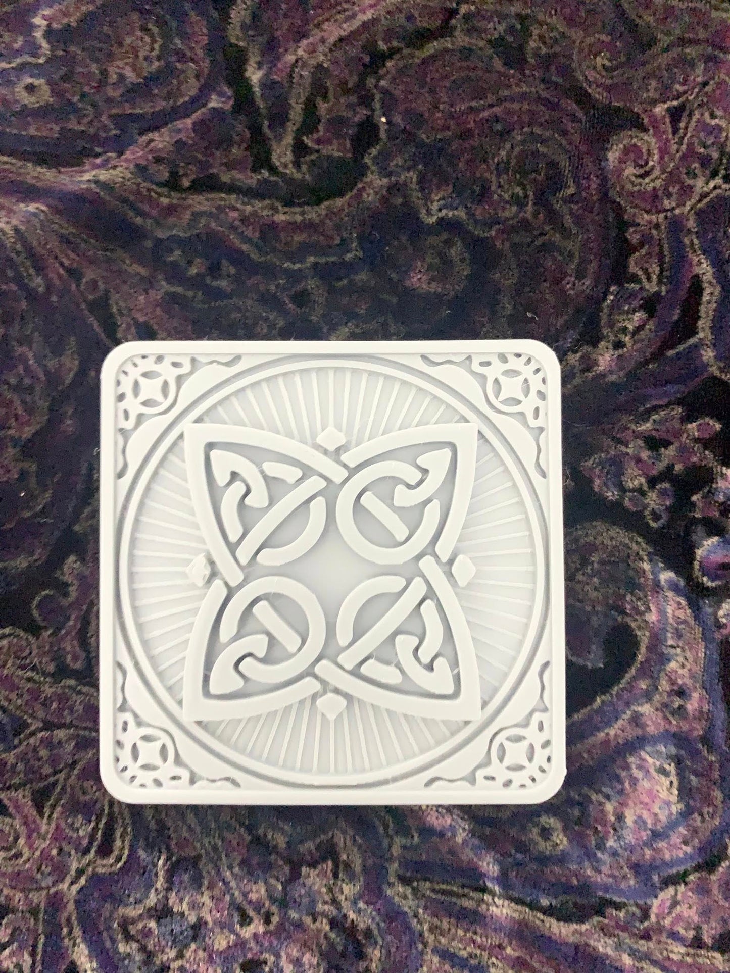 Geometric Coaster Set – Set of 5 (Unpainted)