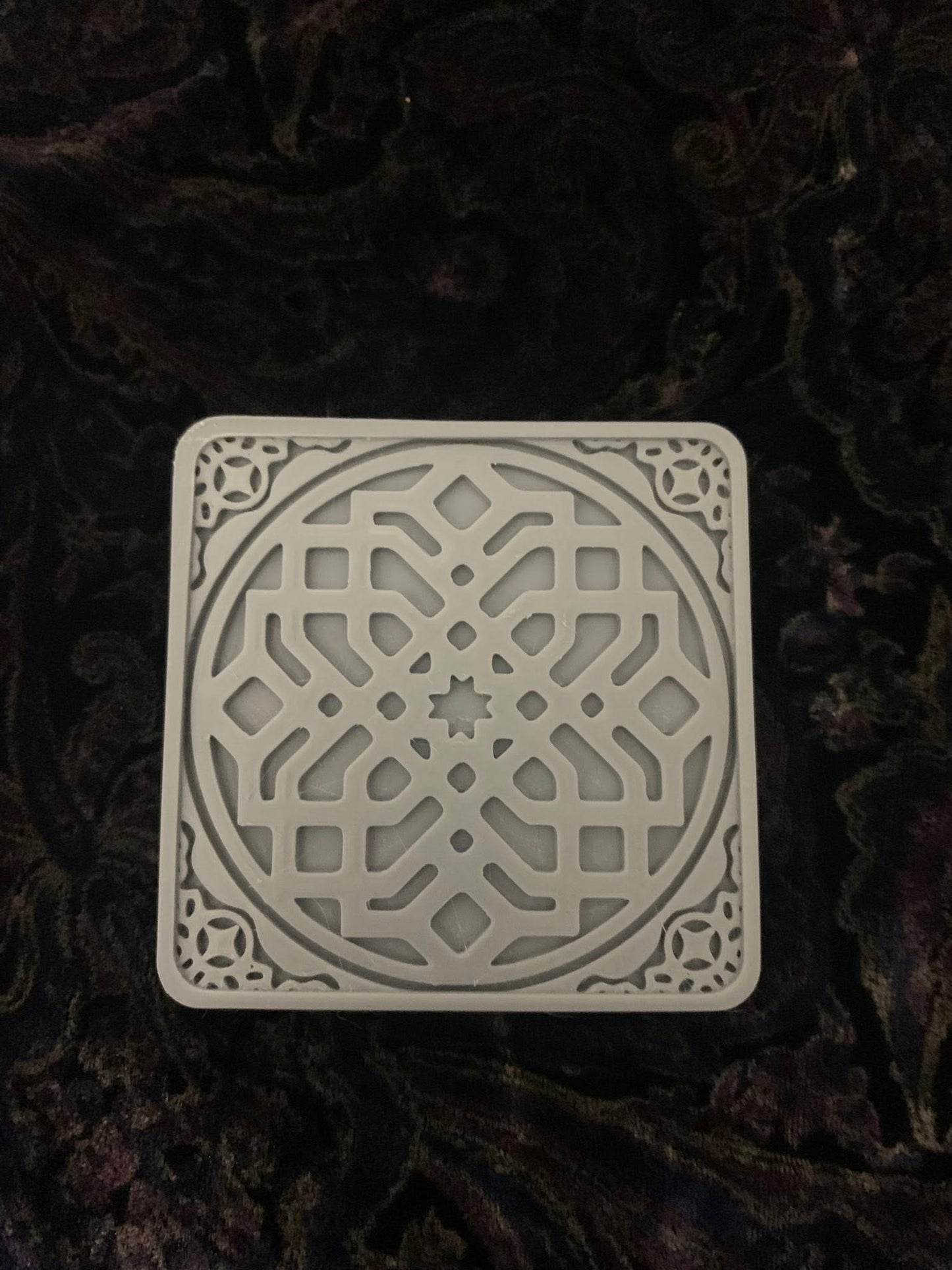 Geometric Coaster Set – Set of 5 (Unpainted)