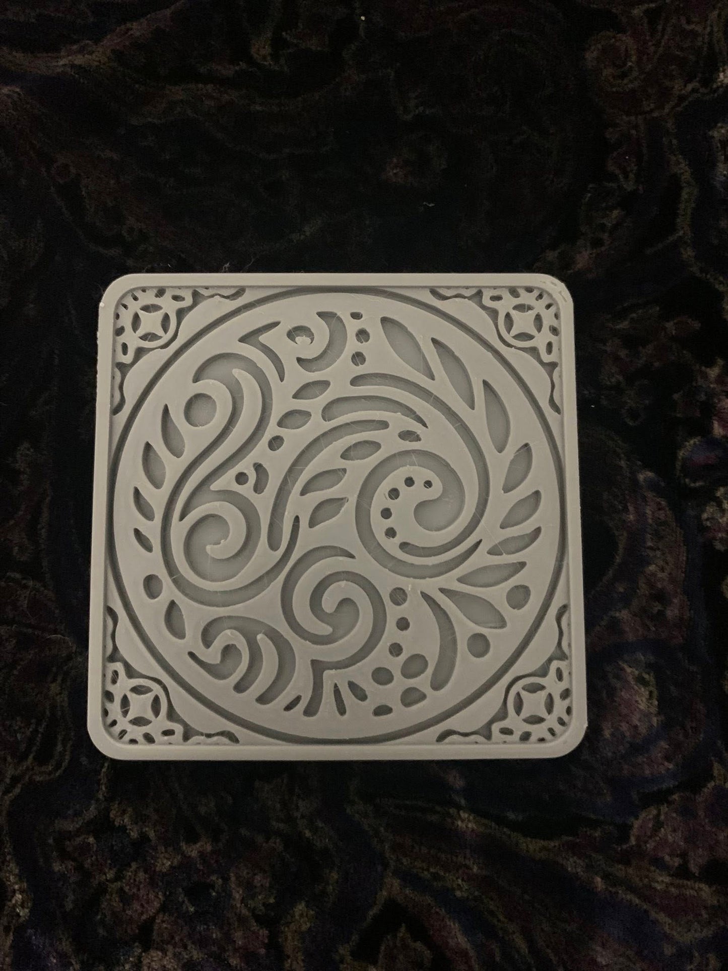 Geometric Coaster Set – Set of 5 (Unpainted)