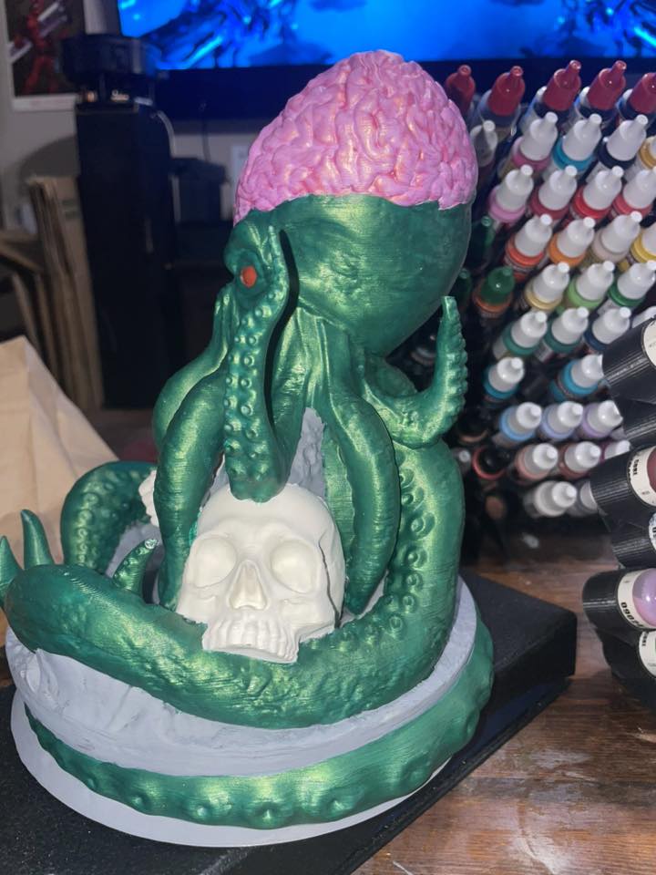 Eldritch Octopus Dice Tower