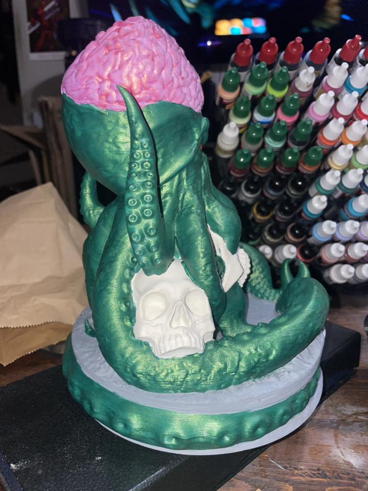 Eldritch Octopus Dice Tower