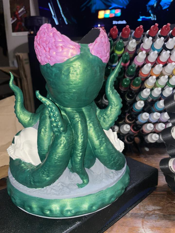 Eldritch Octopus Dice Tower