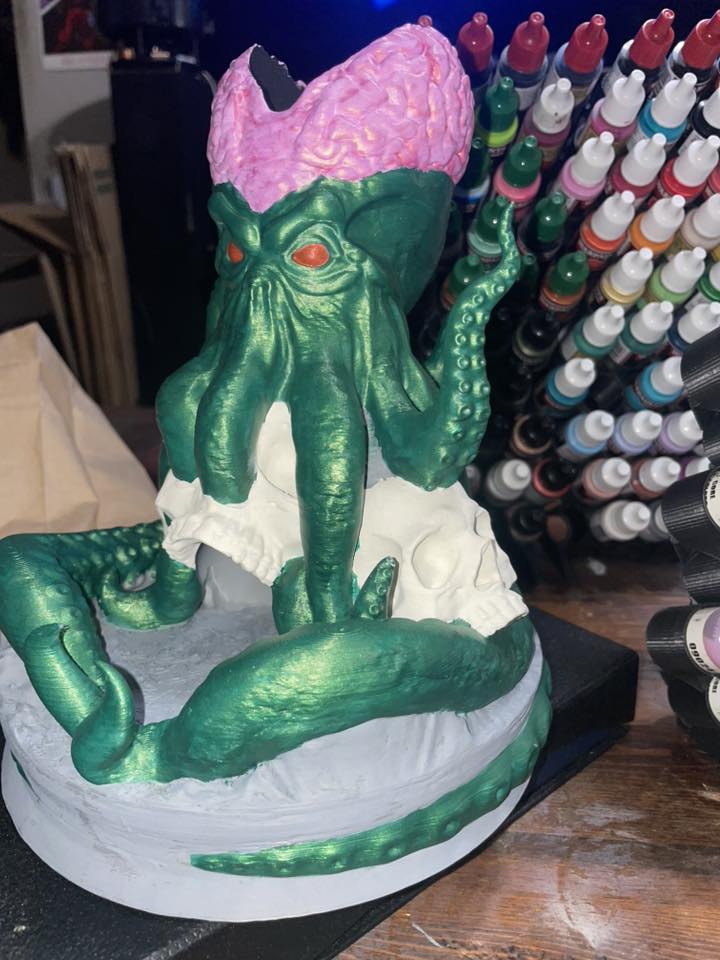 Eldritch Octopus Dice Tower