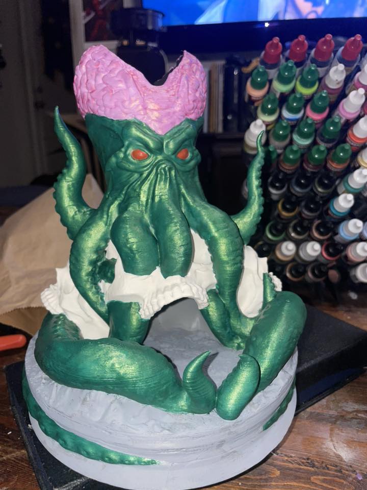 Eldritch Octopus Dice Tower