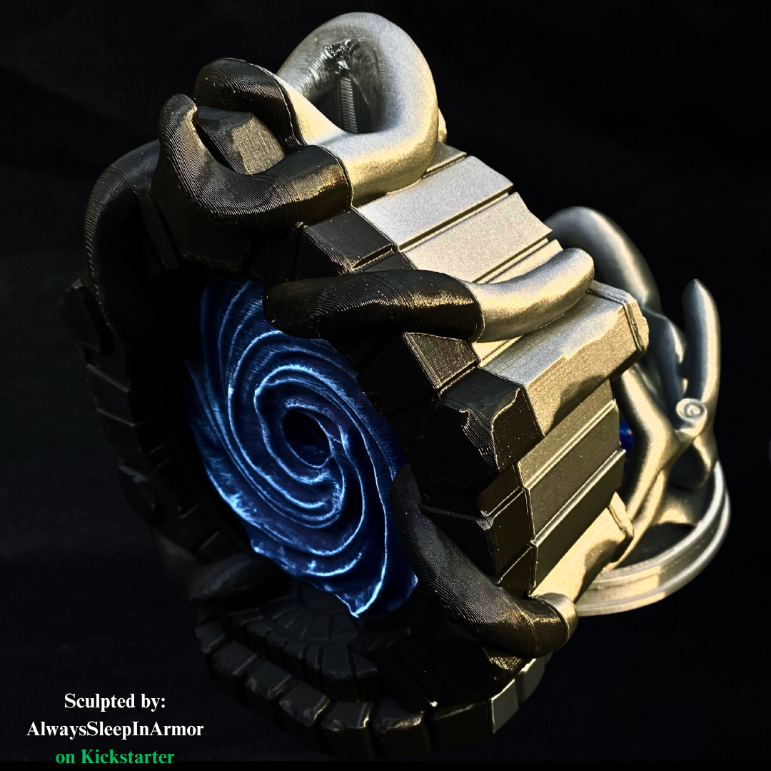 Fantasy Portal Dice Tower – Unpainted