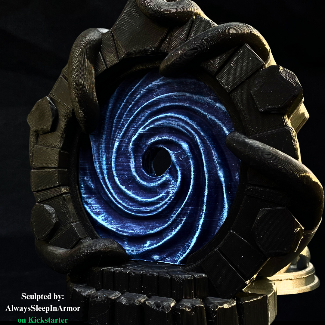 Fantasy Portal Dice Tower – Unpainted