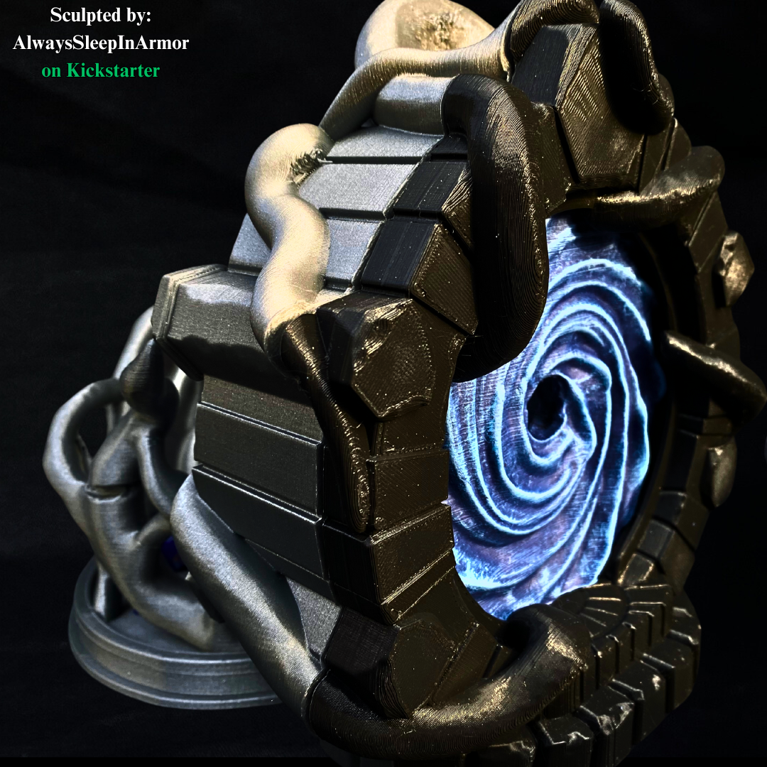 Fantasy Portal Dice Tower – Unpainted