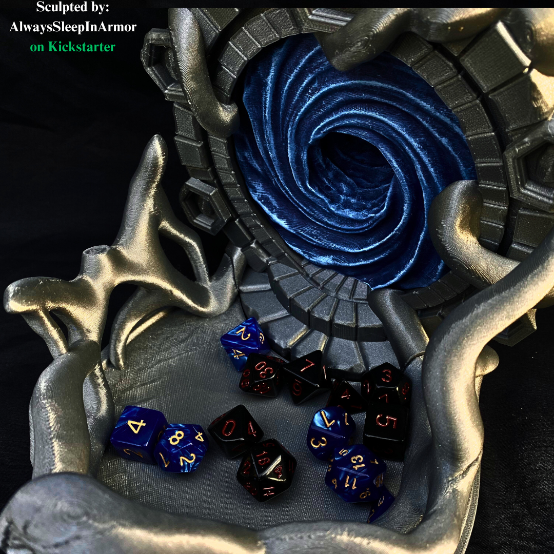 Fantasy Portal Dice Tower – Unpainted